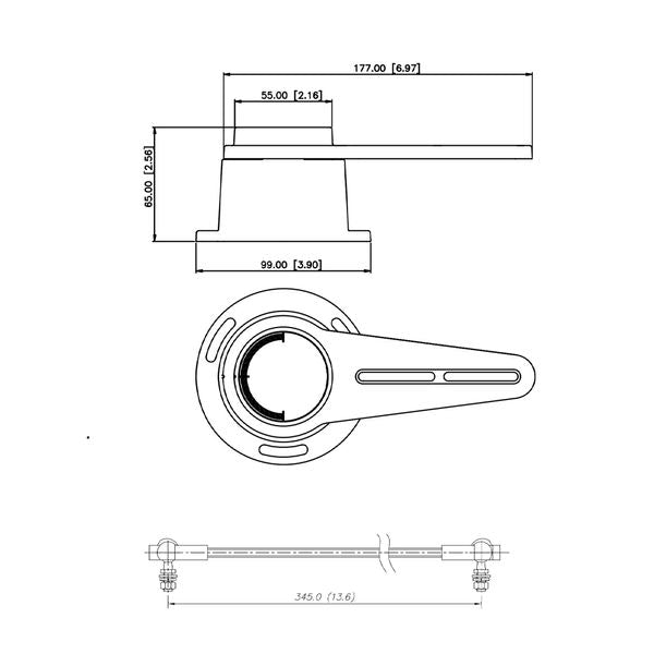 Navico RF25N Rudder Feedback Unit - NMEA2000