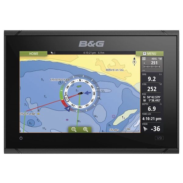 B&G Vulcan 9" Chartplotter with Global Basemap