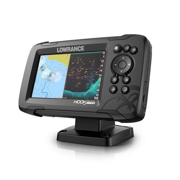 Lowrance HOOK Reveal Fishfinder 5" Display 83/200 HDI ROW