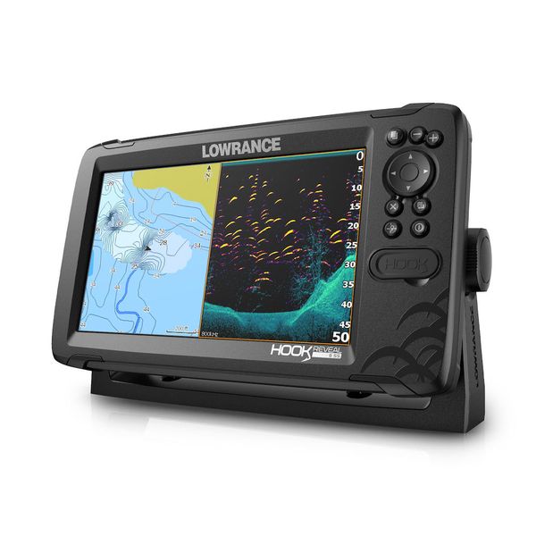 Lowrance HOOK Reveal Fishfinder 9" Display 50/200 HDI ROW