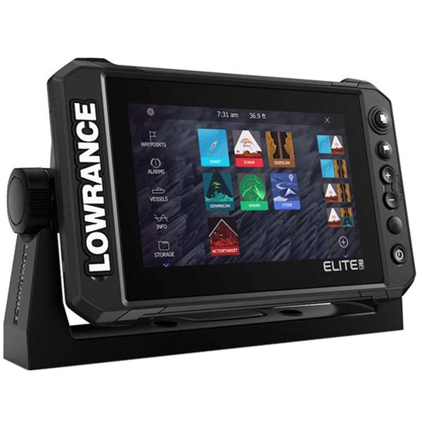 Lowrance Elite FS 7 Fishfinder with xSonic HDI M/H 455/800 Transducer (ROW)