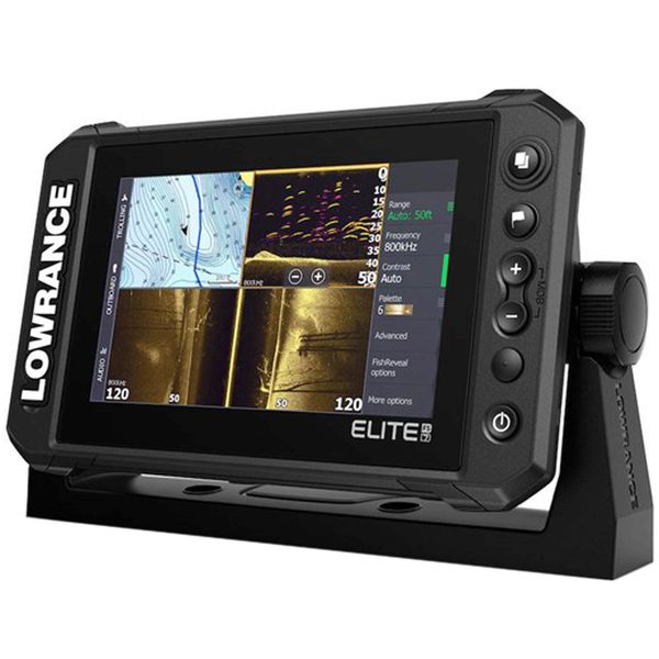 Lowrance Elite FS 7 Fishfinder with xSonic HDI M/H 455/800 Transducer (ROW)