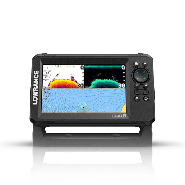 Lowrance Eagle 7 with SplitShot™ HD Transducer