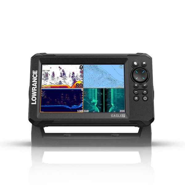 Lowrance Eagle 7 with TripleShot™ HD Transducer