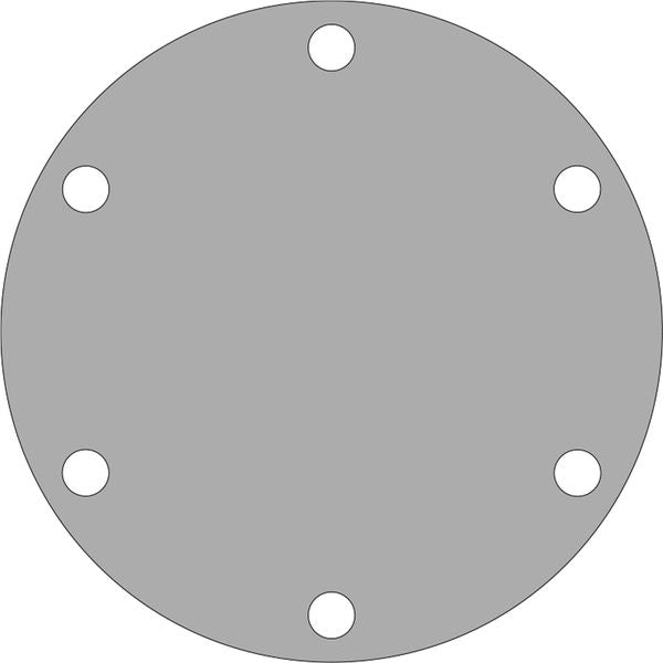 Johnson End Cover F35B-9 63mm Diameter 6-Hole