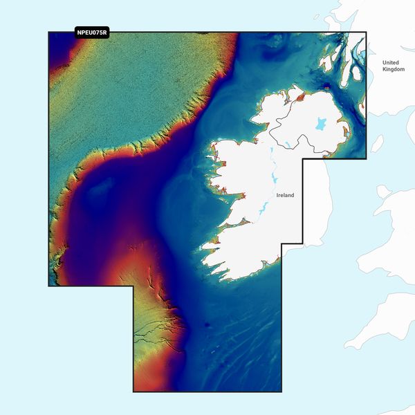 Navionics Platinum + NPEU075R Ireland, West Coast - Regular