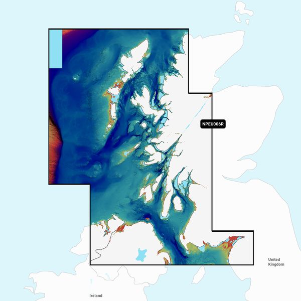 Navionics Platinum + NPEU006R Scotland, West Coast - Regular