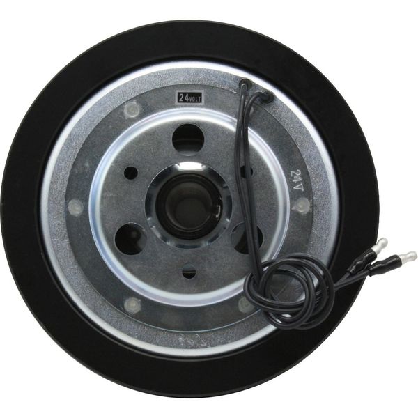 Johnson Electro-Magnetic Clutch 12V 1 Groove Pulley 7"