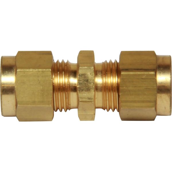 AG Brass Straight Coupling 3/16" x 3/16"