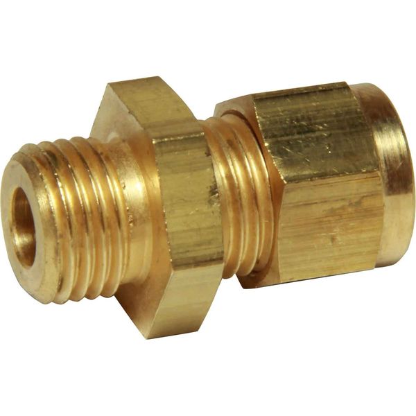 AG Brass Male Stud Coupling 5/16" x 1/4" BSP