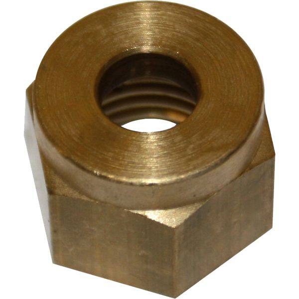 AG Brass Coupling Nut 1/4" Tube 1/4" BSP