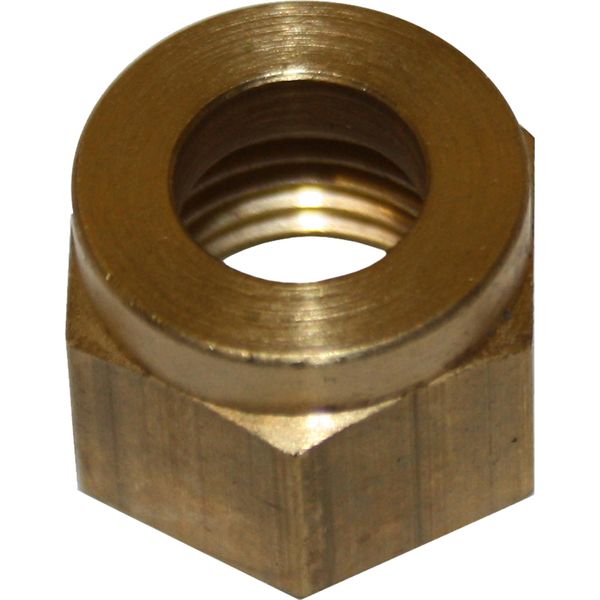 AG Brass Coupling Nut 5/16" Tube 1/4" BSP