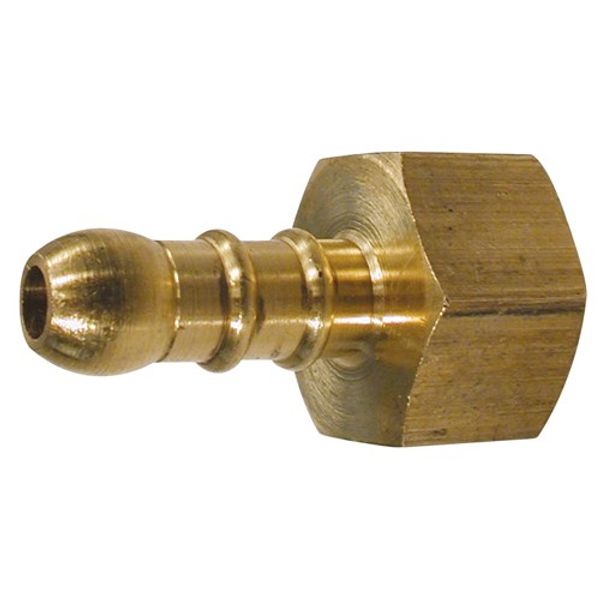 AG Connector 1/4" BSP Female - 3/8" Hose