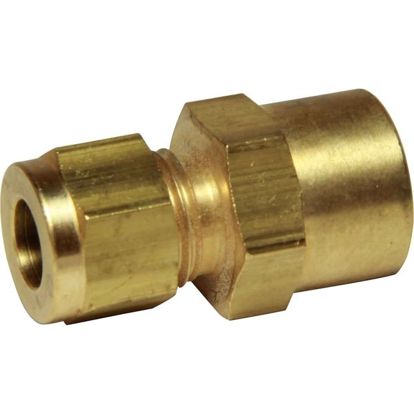 AG Brass Female Stud Coupling 5/16" - 1/4" BSP