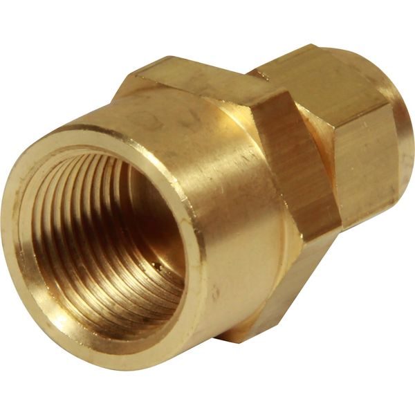 AG Brass Female Stud Coupling 5/16" - 3/8" BSP