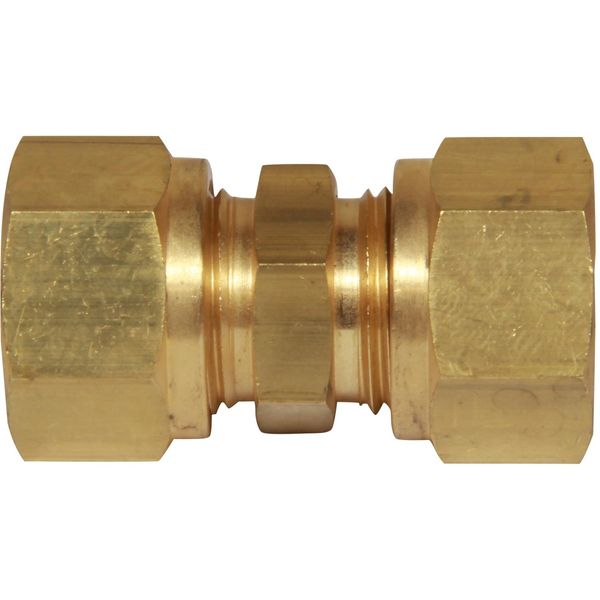 AG Brass Straight Coupling 12mm x 12mm