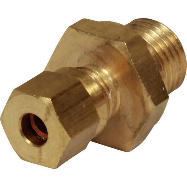 AG Brass Male Stud Coupling 5mm x 1/4" BSP