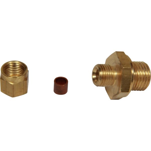 AG Brass Male Stud Coupling 5mm x 1/4" BSP