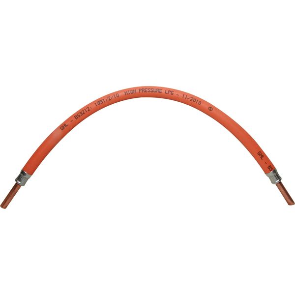 AG Orange Gas Hose BS3212/2 3/8" x 18"