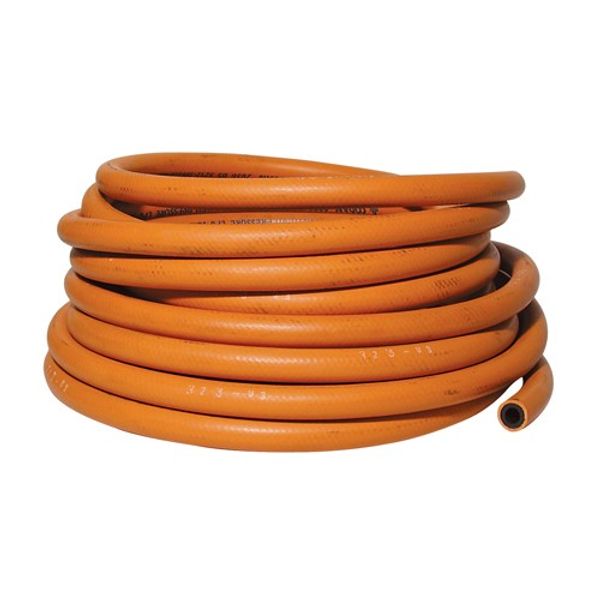 AG HP BS3212/2 Orange Gas Hose 10mm ID x 10m