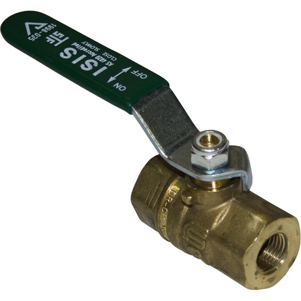 AG DZR Brass Ball Valve 1/4" BSP