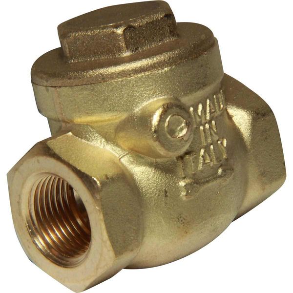 AG Swing Check Valve Brass 3/4" BSP Female