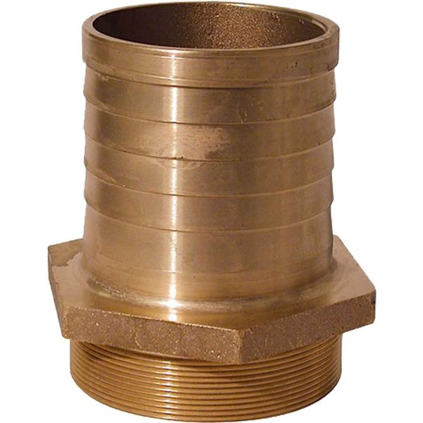 AG Connector Bronze 3" BSP - 3" Hose