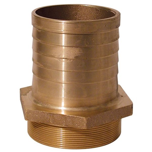 AG Connector Bronze 1-1/2" BSP - 1-1/2" Hose