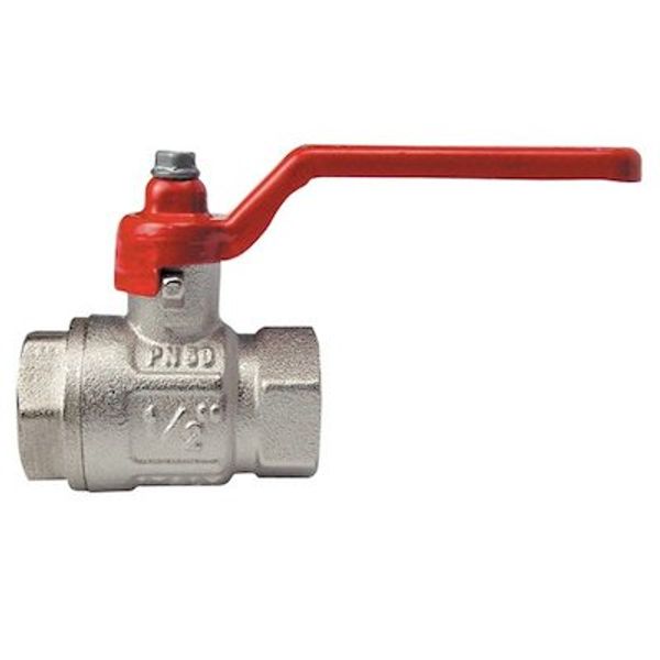 AG Brass Lever Ball Valve 3/8" BSP Female Ports Packaged