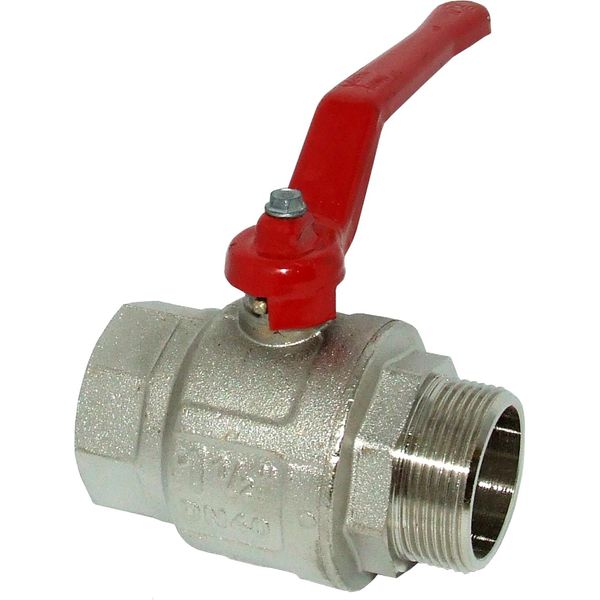 AG Lever Ball Valve PN30 1-1/2" BSP Male to Female