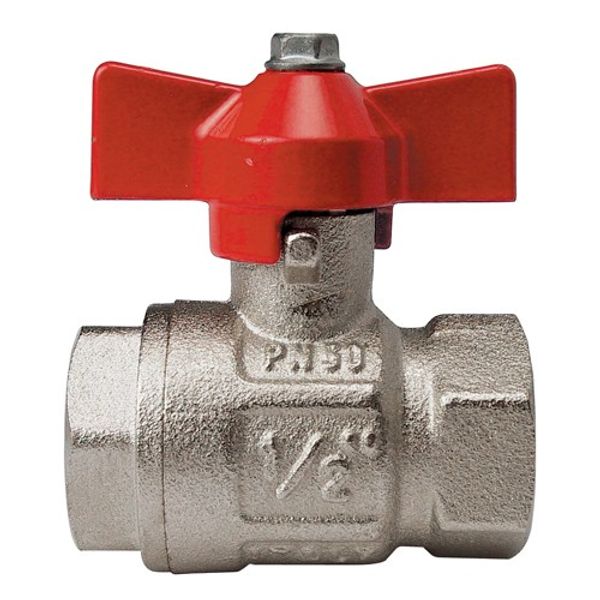 AG Tee Ball Valve PN50 1/2" BSP Female Ports