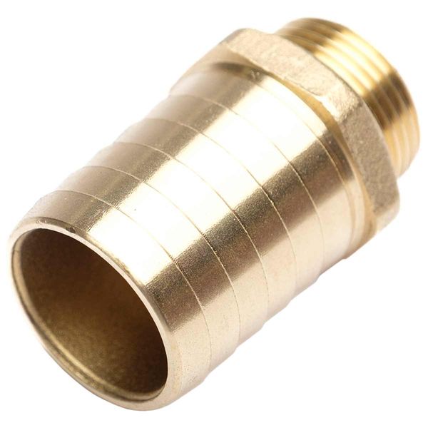 AG DZR Hose Connector 1" BSP Taper Male - 1-1/2" Hose