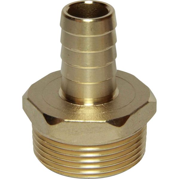 AG DZR Hose Connector 1-1/4" BSP Taper - 3/4" Hose