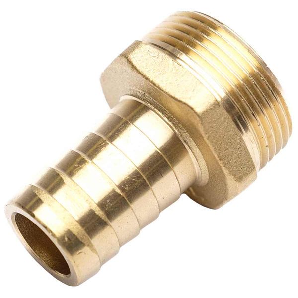 AG DZR Hose Connector 1-1/4" BSP Taper Male - 1" Hose