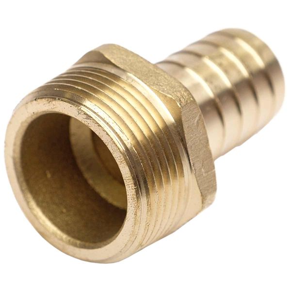 AG DZR Hose Connector 1-1/4" BSP Taper Male - 1" Hose