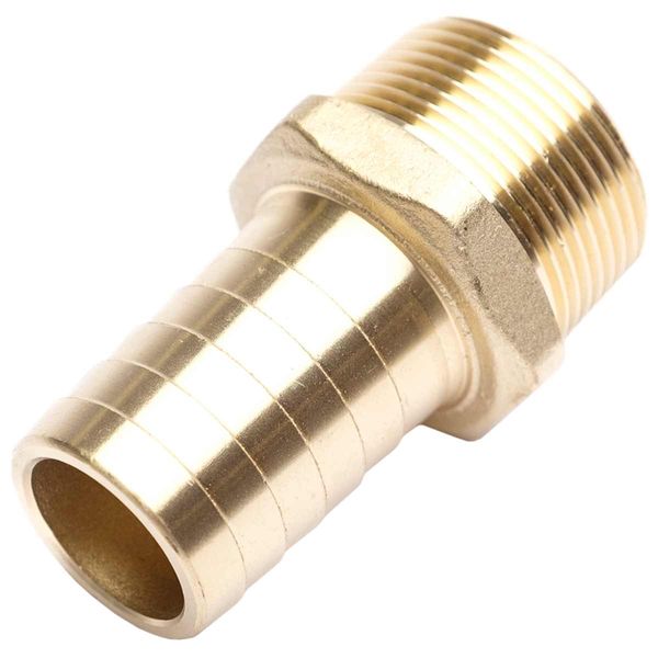 AG DZR Hose Connector 1-1/4" BSP Taper Male - 1-1/4" Hose