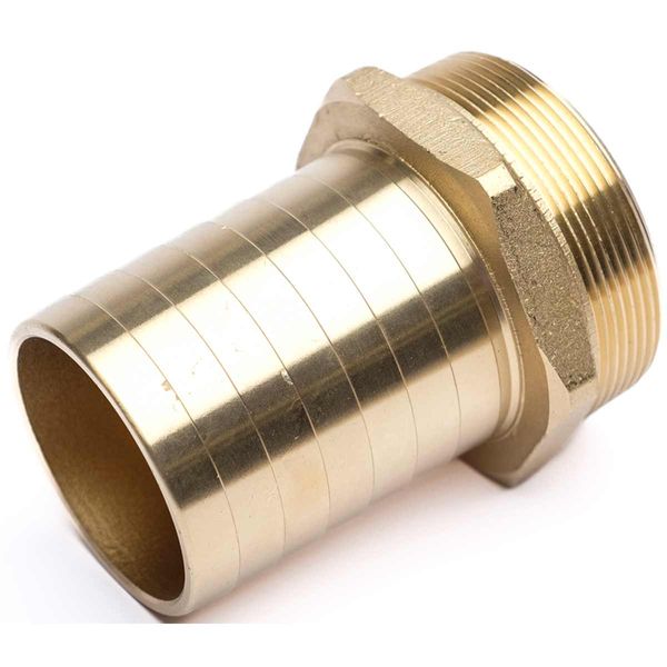 AG DZR Hose Connector 2-1/2" BSP Taper Male - 2-1/2" Hose