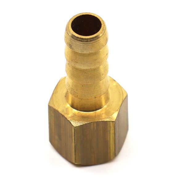 AG Brass Hose Connector 1/8" BSP Female - 5/16" Hose