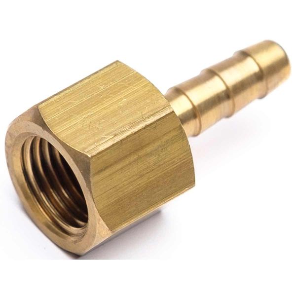 AG Brass Hose Connector 1/4" BSP Female - 1/4" Hose