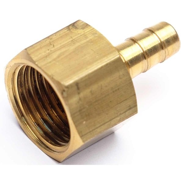 AG Brass Hose Connector 1/2" BSP Female - 5/16" Hose