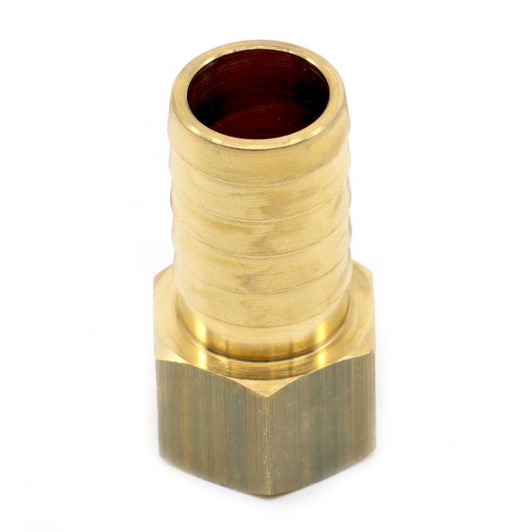 AG Brass Hose Connector 1/2" BSP Female - 3/4" Hose