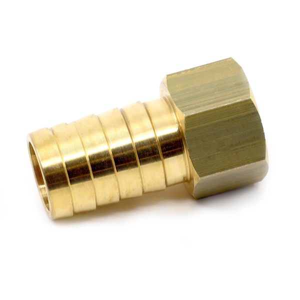 AG Brass Hose Connector 1/2" BSP Female - 3/4" Hose