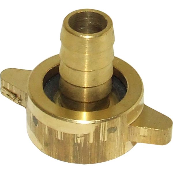 AG Brass Lug Union Hose Connector 3/4" BSP Female - 1/2" Hose