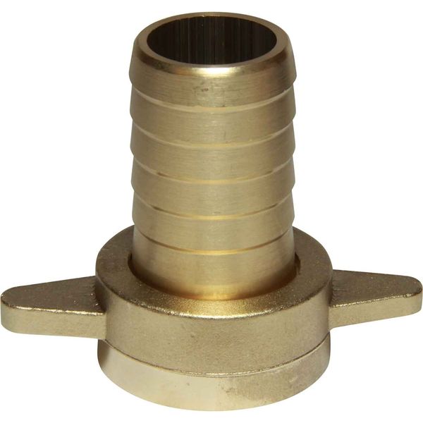 AG Brass Lug Union Hose Connector 1" BSP Female - 1" Hose