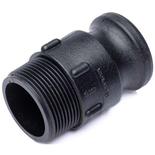 AG Kwick-Kam 1-1/2" Poly Adapter x 1-1/2" BSP Male