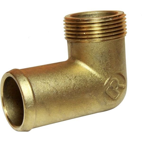 AG DZR 90 Degree Connector 1-1/4" BSP - 1-1/2" Hose