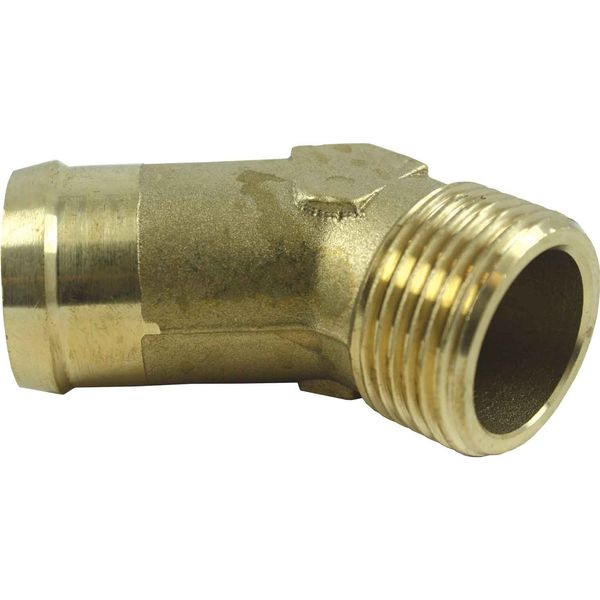 AG DZR 45 Degree Connector 1" BSP - 1-1/4" Hose