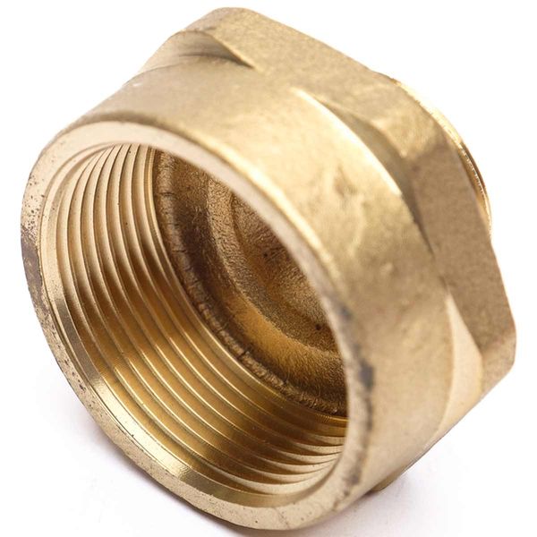 AG DZR Hex Nipple 1-1/2" Female x 1" Male