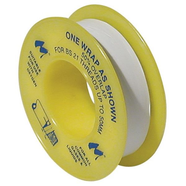 AG PTFE Gas Thread Tape EN751-3 12mm x 5m Reel