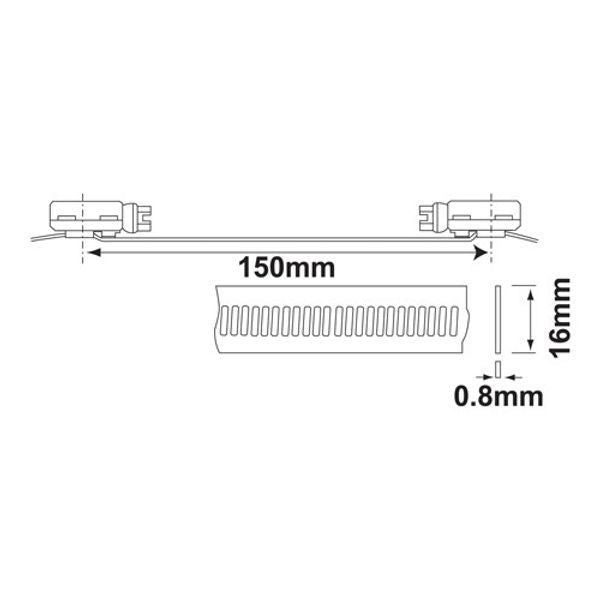 JCS Multi-Torque Stainless Steel Band Connectors (10)